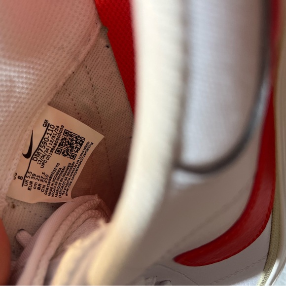 Nike Court Legacy Lift White Gold Red Causal Women Shoe Size 8 DM7590-110 - Picture 10 of 11